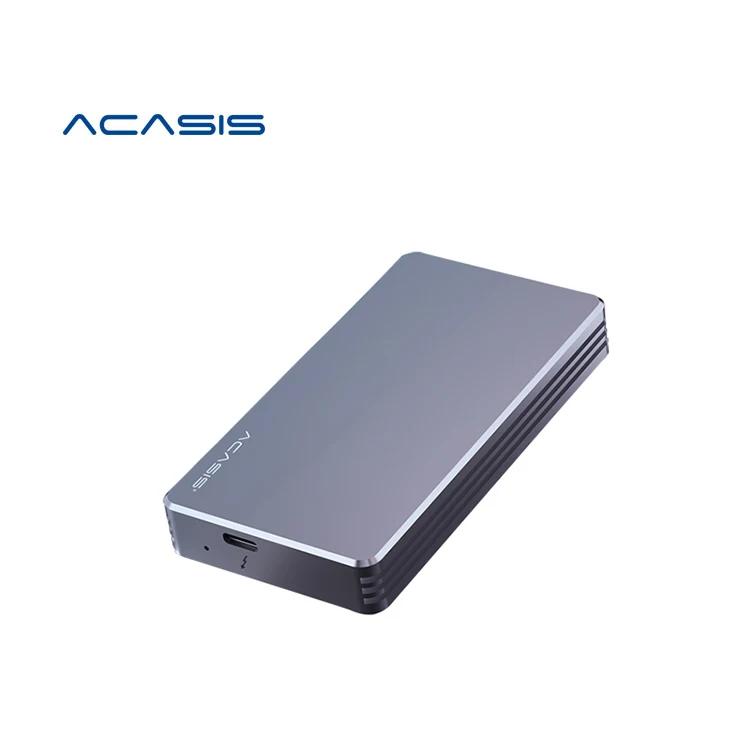 ACASIS  Ʈ 3 Ŭ, Ʈ 3 ̺ , NVME M.2 SSD Ŭ, 2TB ˷̴ Ͽ¡, C Ÿ